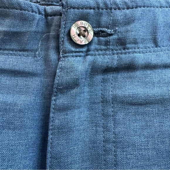 Pebble Beach Dry-Luxe Performance Shorts Blue Men's Size 38 Golf Activewear - Picture 4 of 11